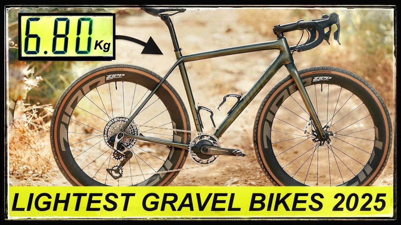 The 15 LIGHTEST Gravel Bikes For 2025 (Fast, Light, Agile)