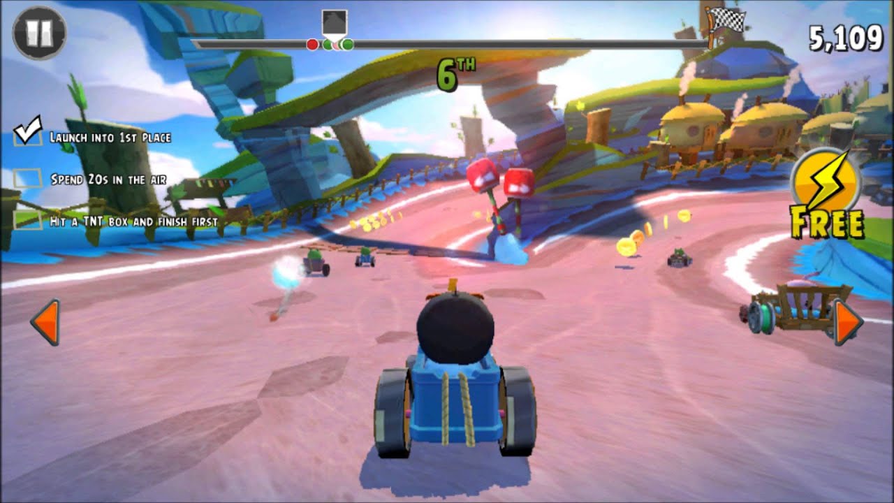 Angry Birds Go! Music - Race Challenges [HD]