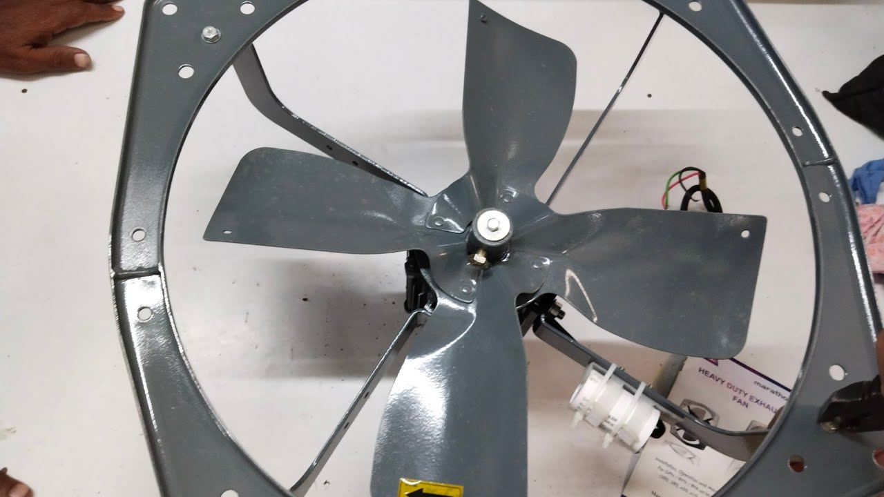HOW to install new setting marathon industrial fan new