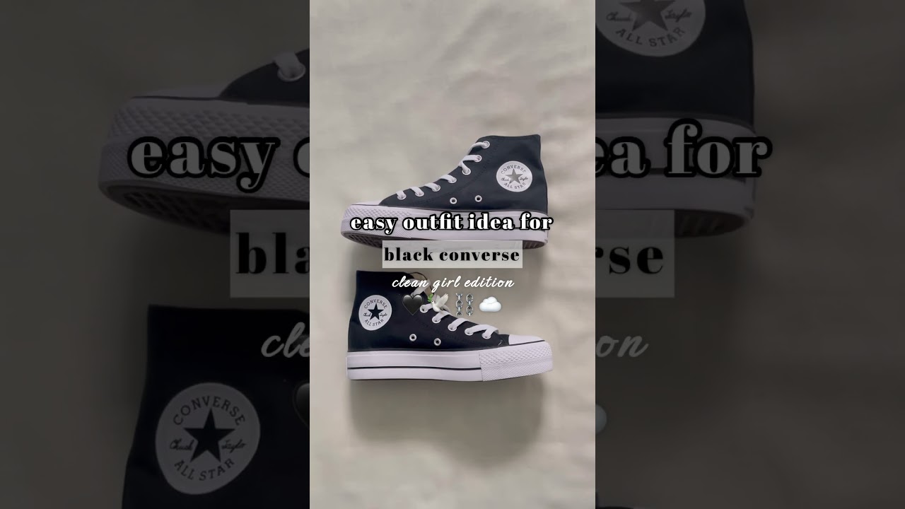how to style black converse💿🖤🕷️⛓️stylewmansi #shorts #ytshorts #youtubeshorts #blackconverse