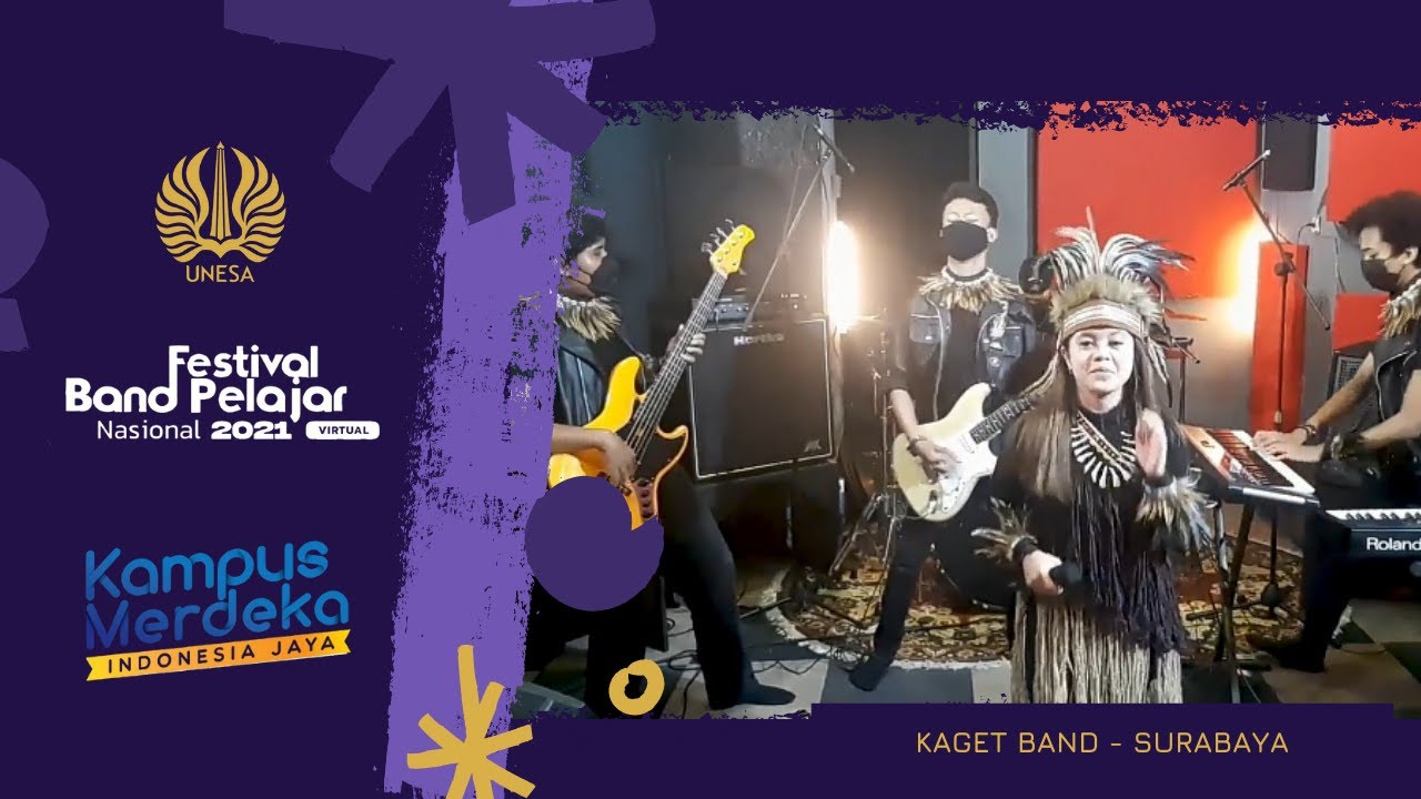 BAND KAGET - Yamko Rambe Yamko | Festival Band Pelajar Tingkat Nasional 2021