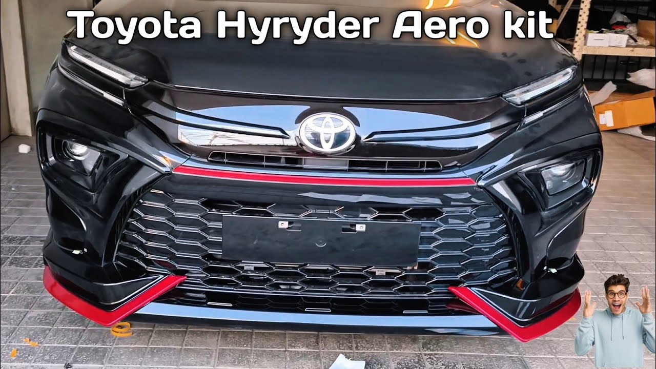 2026 Toyota Hyryder Red and Black Aero Kit Installation and Price Details 💯💥