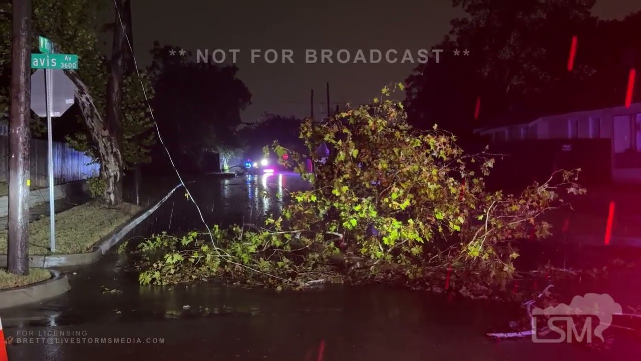 10-25-2025 Fort Worth Texas - Storm Damage - Possible Tornado