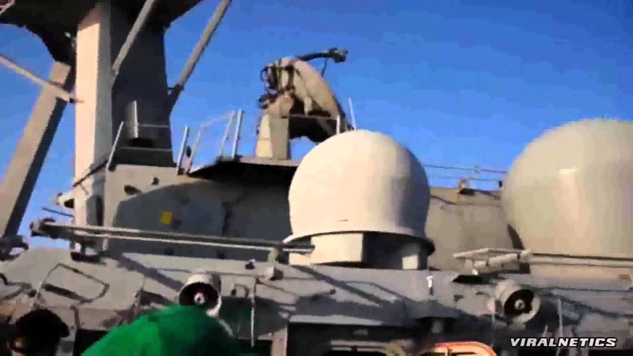 Two Russian Su-24 Fighters Buzz the USS Donald Cook
