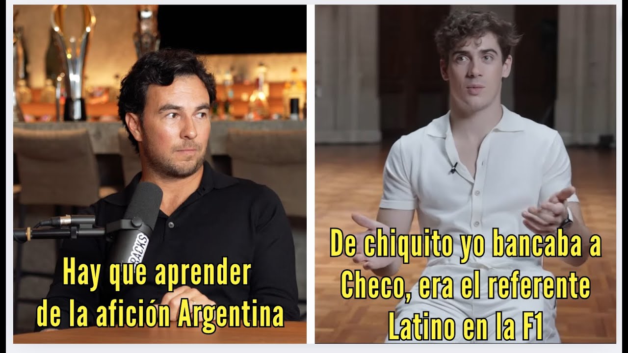 Entrevista Colapinto en ROLLING STONES y Checo Perez pidiendo ser mas como los Argentinos