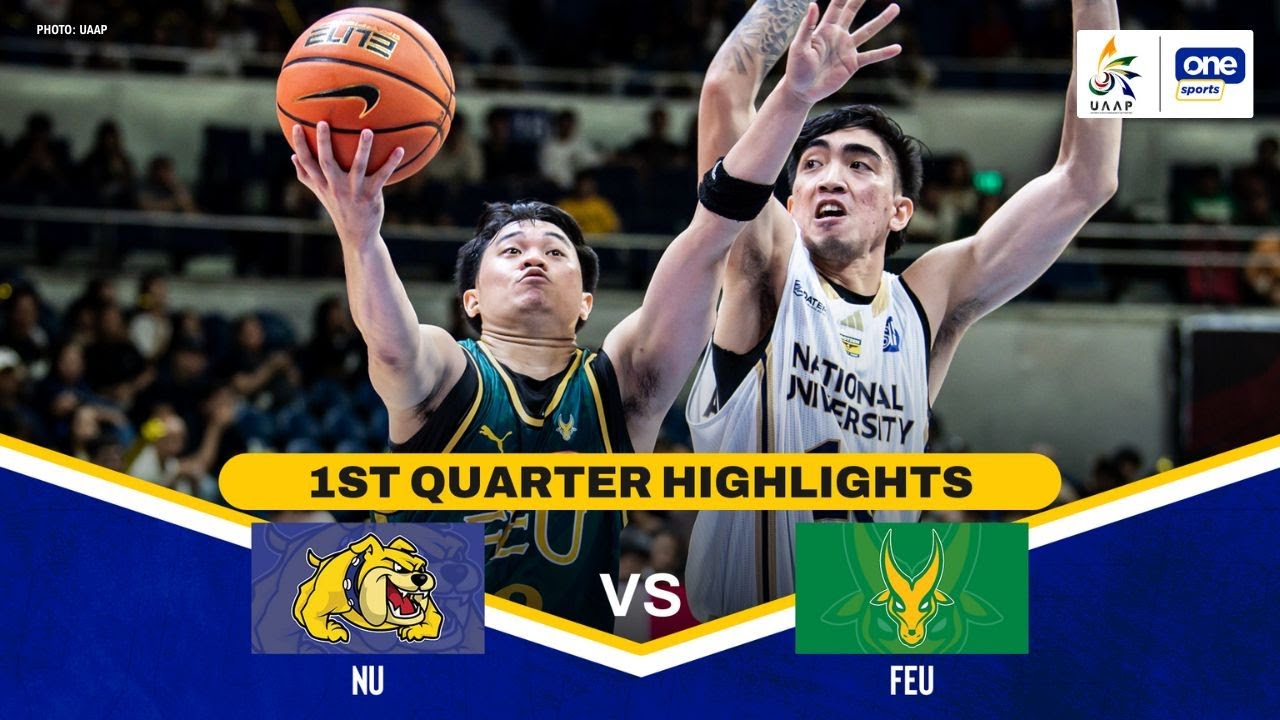 NU vs. FEU | 1ST QUARTER HIGHLIGHTS | UAAP SEASON 88 MEN’S BASKETBALL | SEPT. 27, 2025