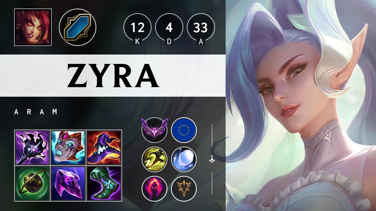 Zyra ARAM - EUW Master Patch 25.S1.2