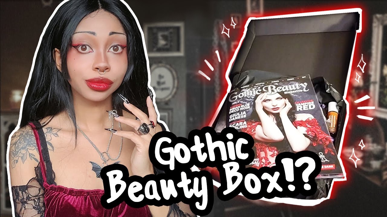 I got sent a GOTHIC BEAUTY BOX!? *Unboxing & Review!*