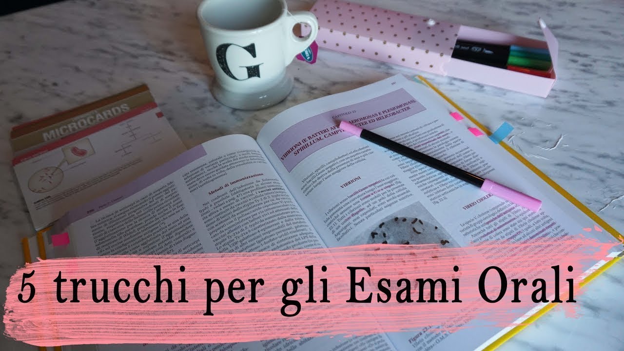 5 consigli per gli Esami Orali | About Giulia