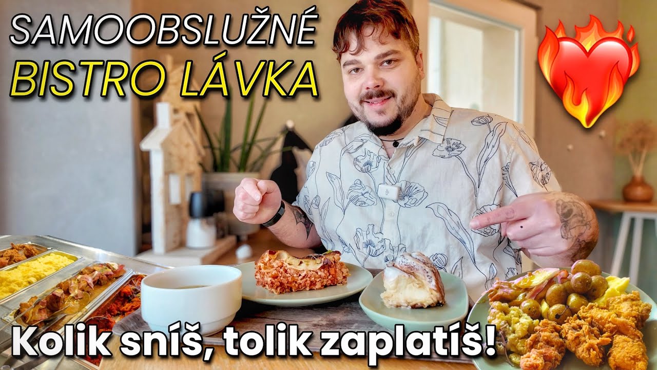 NAŠLI JSME TO! VÝBORNÉ MENÍČKO BEZ DOCHUCOVADEL Z PŘÍJEMNÉHO SAMOOBSLUŽNÉHO BISTRA LÁVKA V UH.BRODĚ🤩