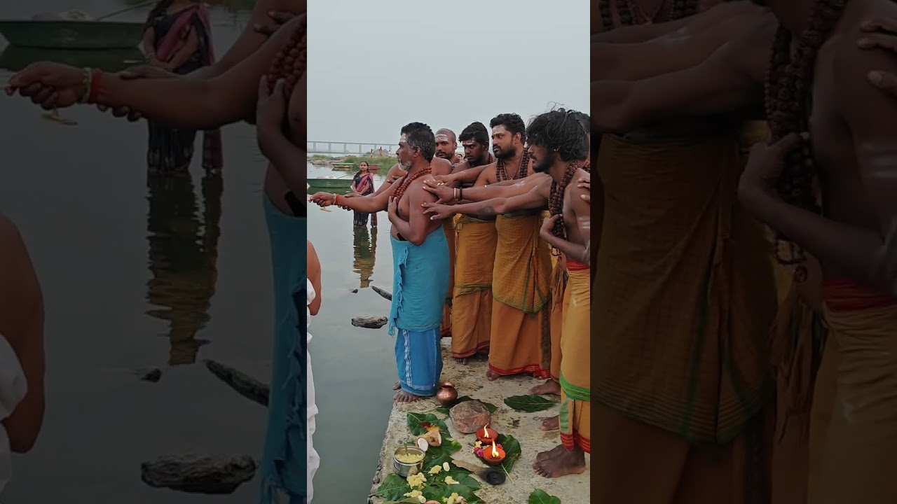 కృష్ణవేణి నది హారతి (పౌర్ణమి)గద్వాల.#gangaaarti #gangariver #ganga #krishnaveni #devotional 