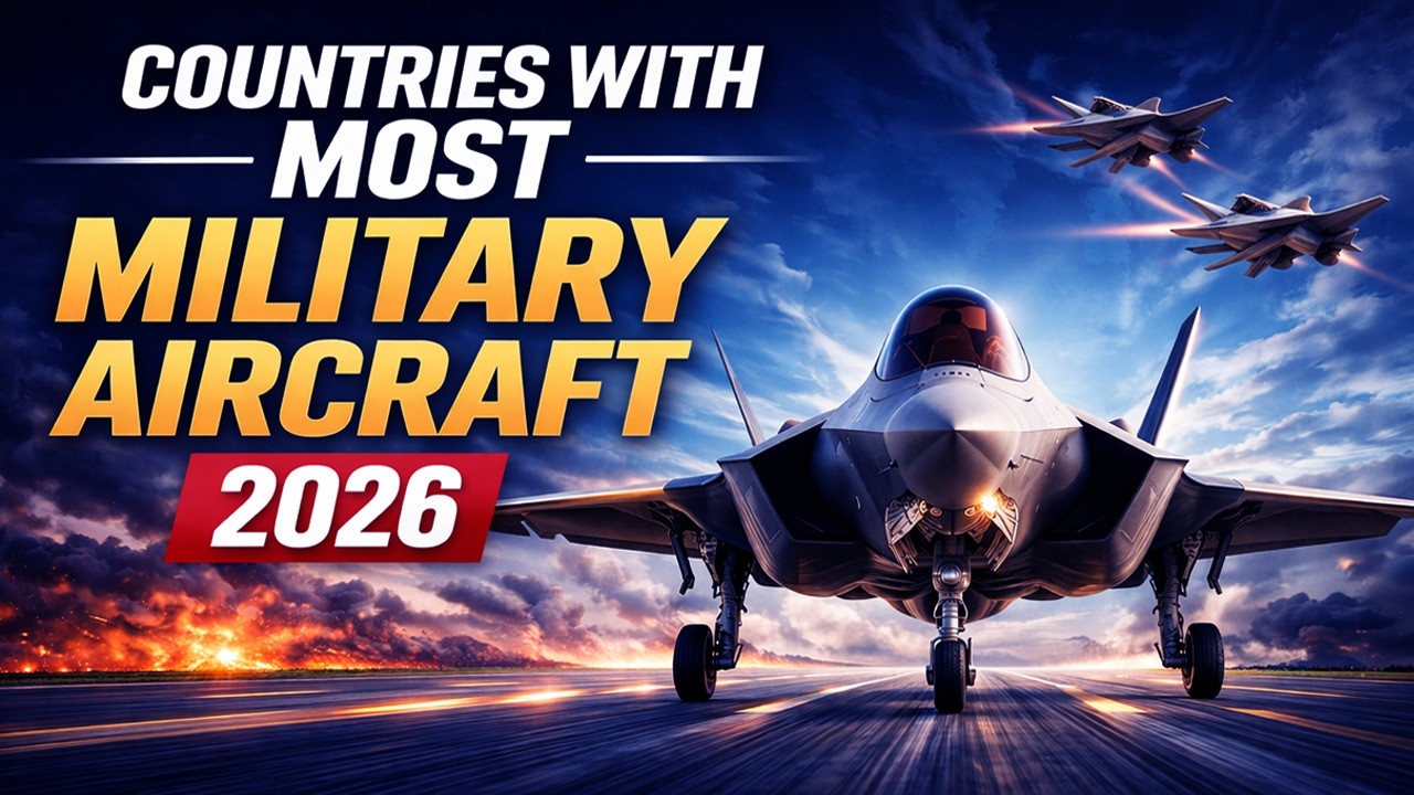 Countries With Most Military Aircraft 2026 | Military Aircraft by Country 2026 | Glccworld