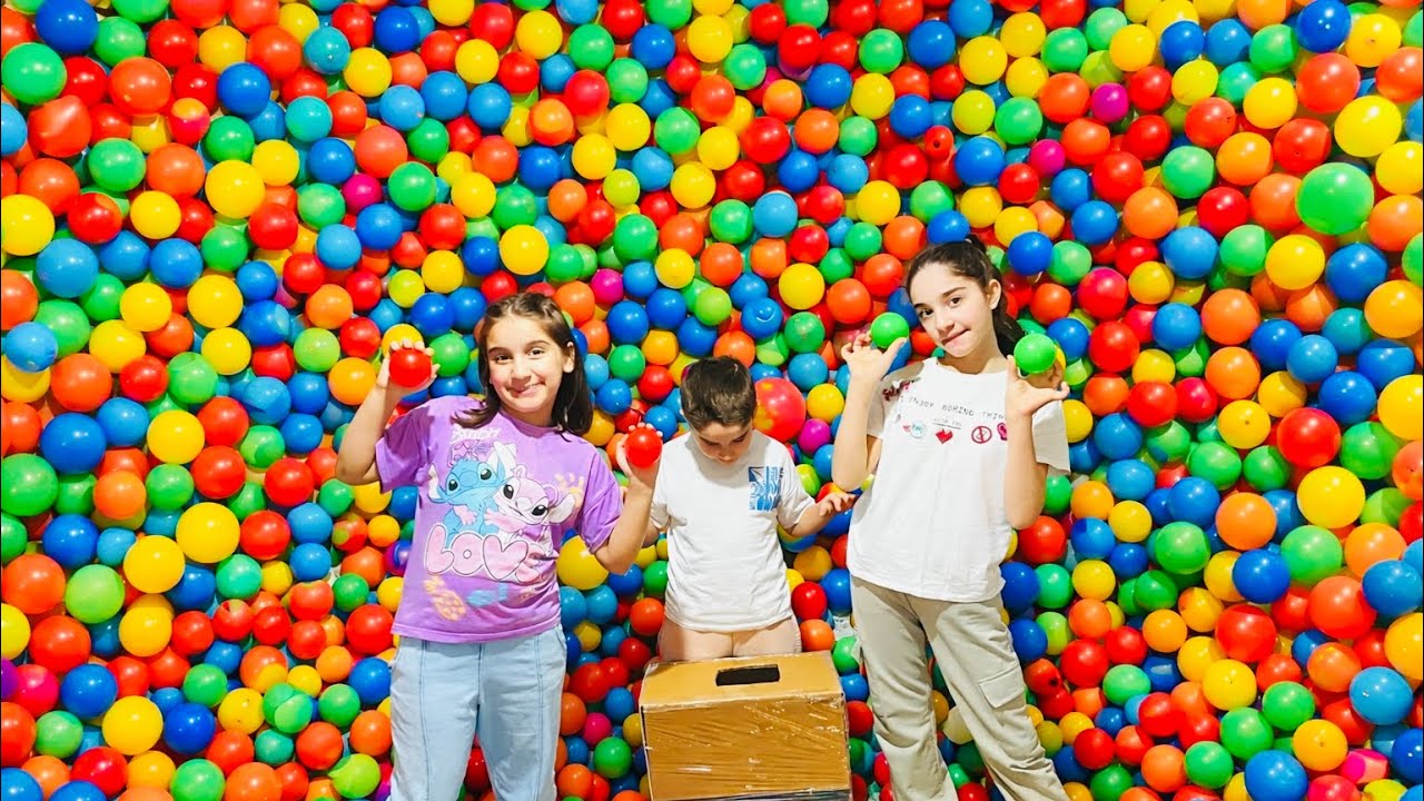 Top bulma oyunu oynadık 🥳süpriz dolu bir oyun😂