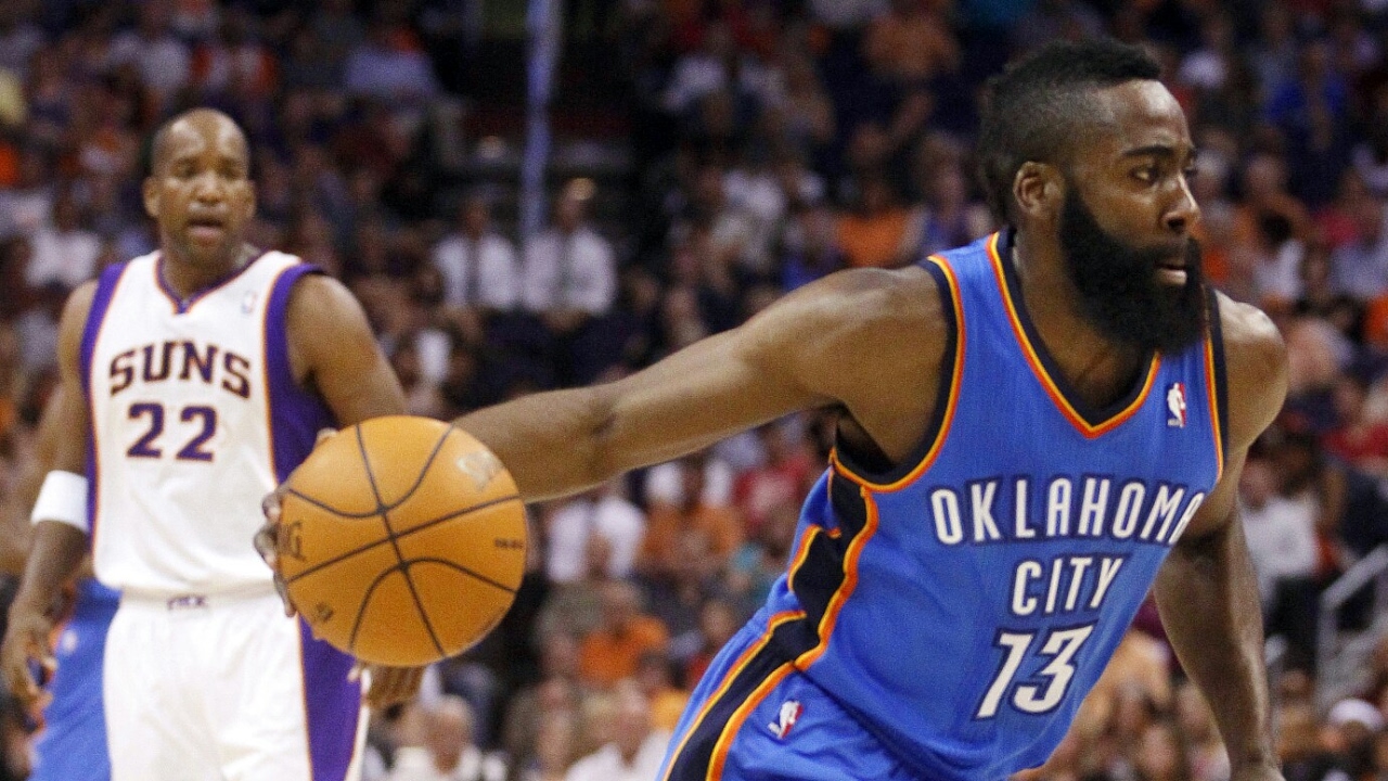 James Harden vs Suns (18/04/2012) - 40 Pts, 7 Rebs, 4 Steals, 12-17 FGM, 5-8 Threes!