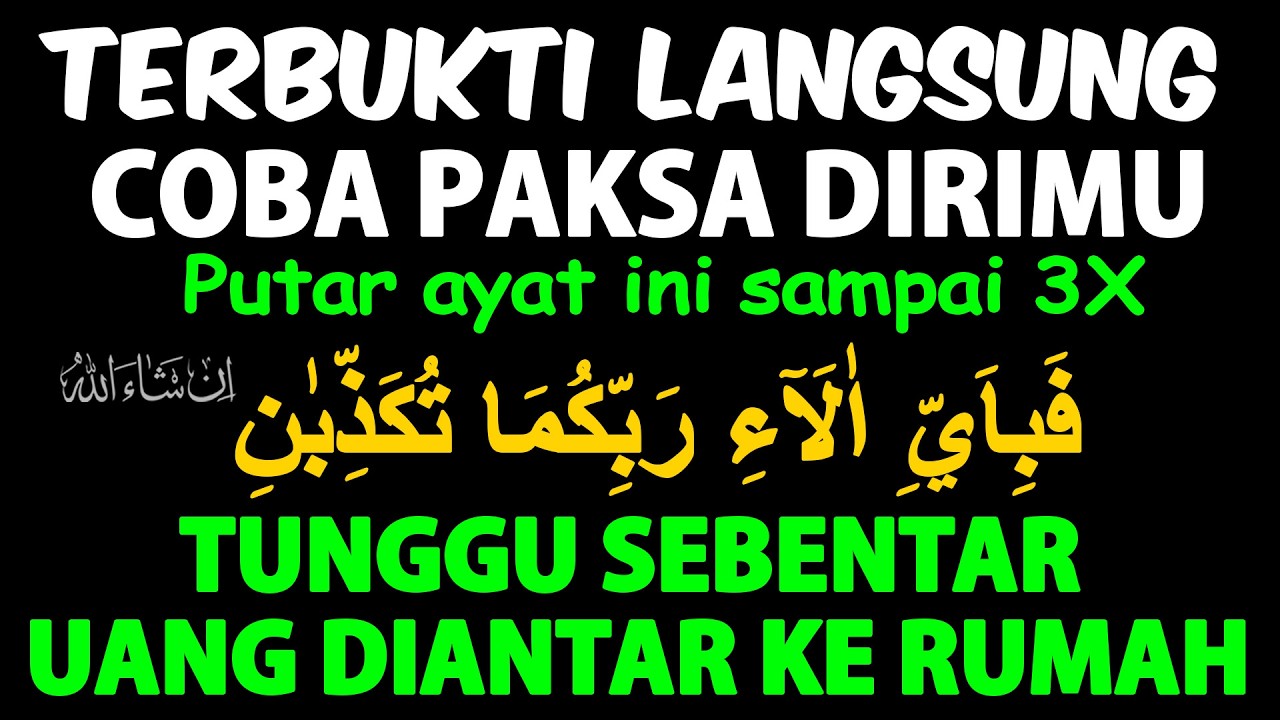 Dibayar Langsung !!! Cara Mendatangkan Uang Cepat Dengan Cara Tak Terduga – Doa Mendatangkan Uang