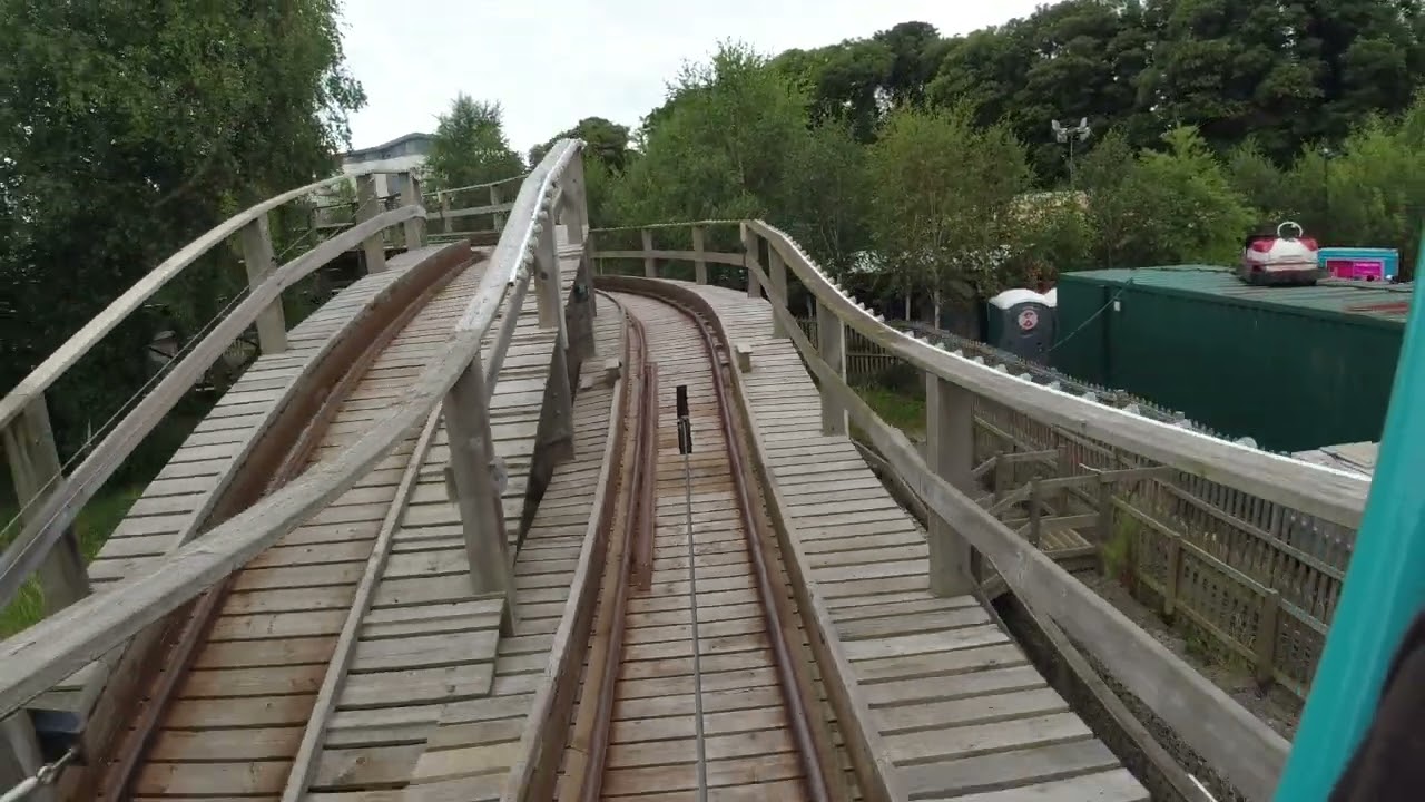 Reverse view of The Scenic Railway