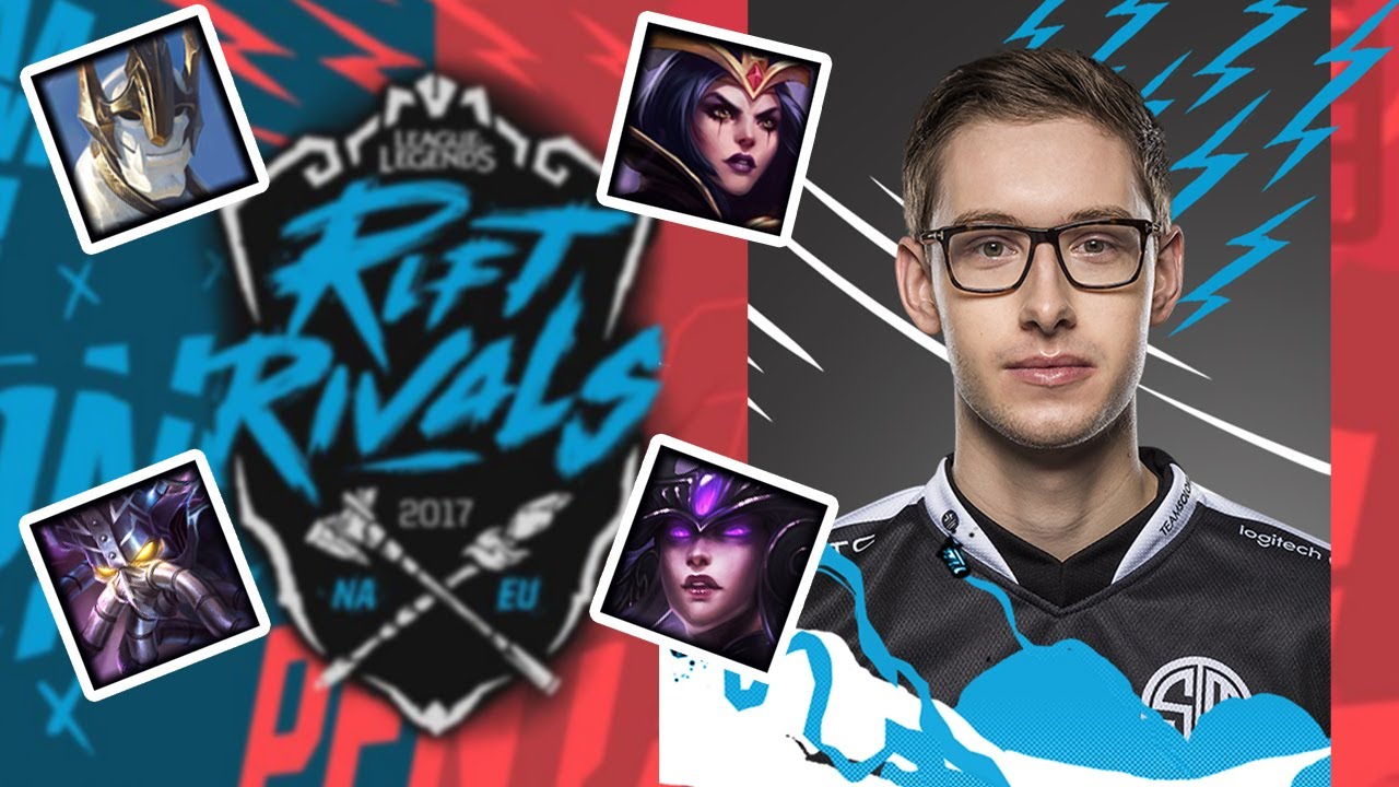 Everything BJERGSEN did at RIFT RIVALS | TSM BJERGSEN HIGHLIGHTS 2017 | #LeagueOfLegends