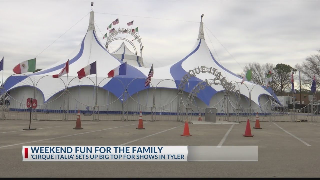 Cirque Italia brings European-style entertainment to Tyler for one weekend only