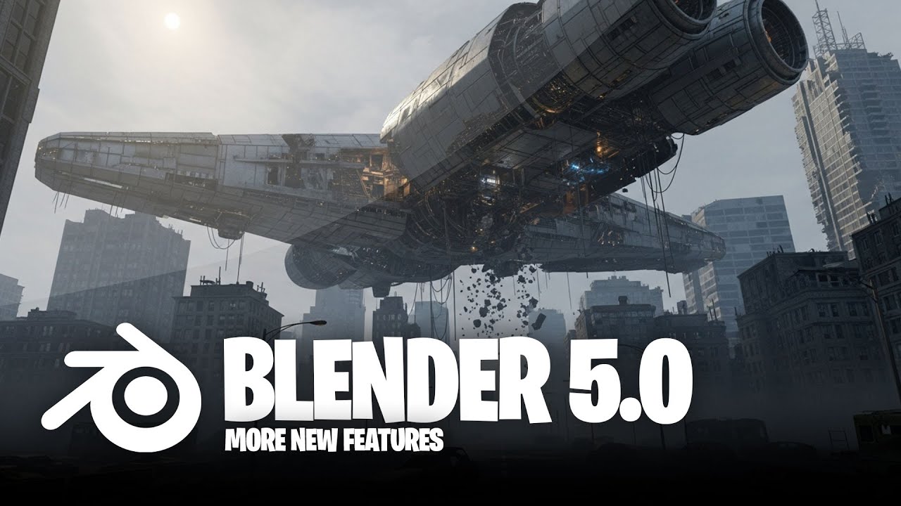 Новые функции и обновления Crazy Blender 5.0