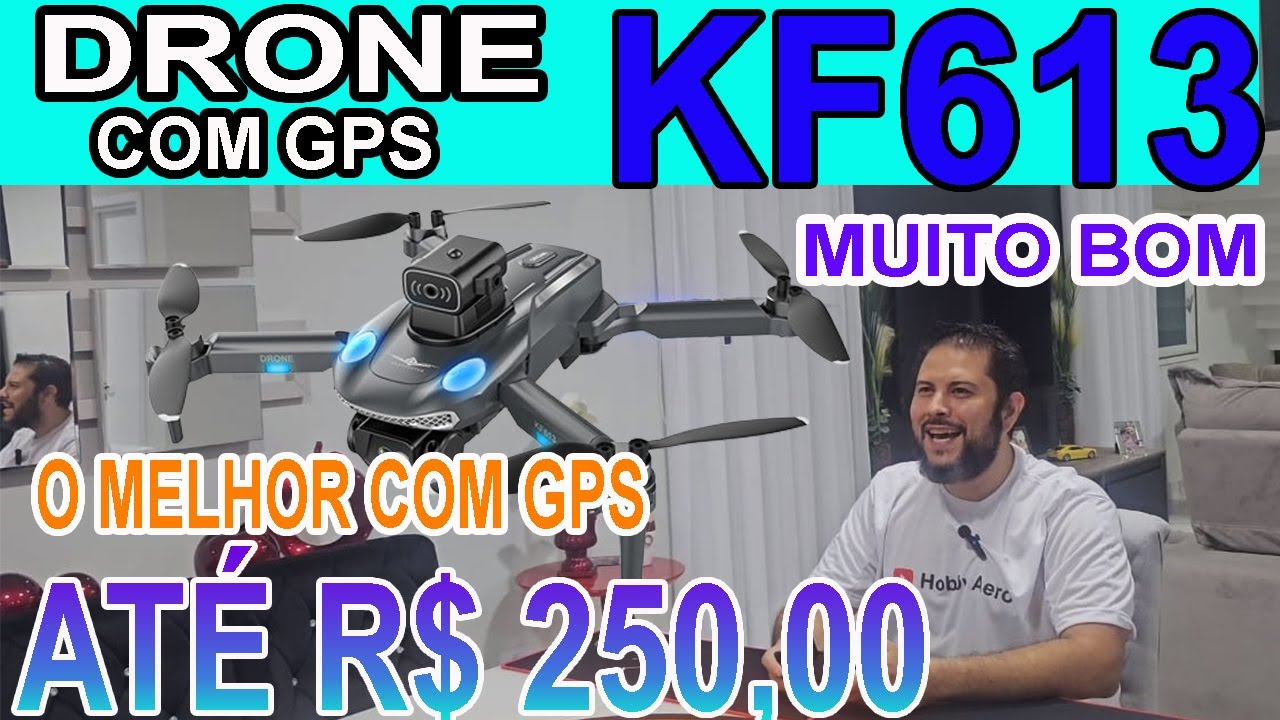Drone KF613 como ligar todas configurações de controle e botões como ativar o GPS