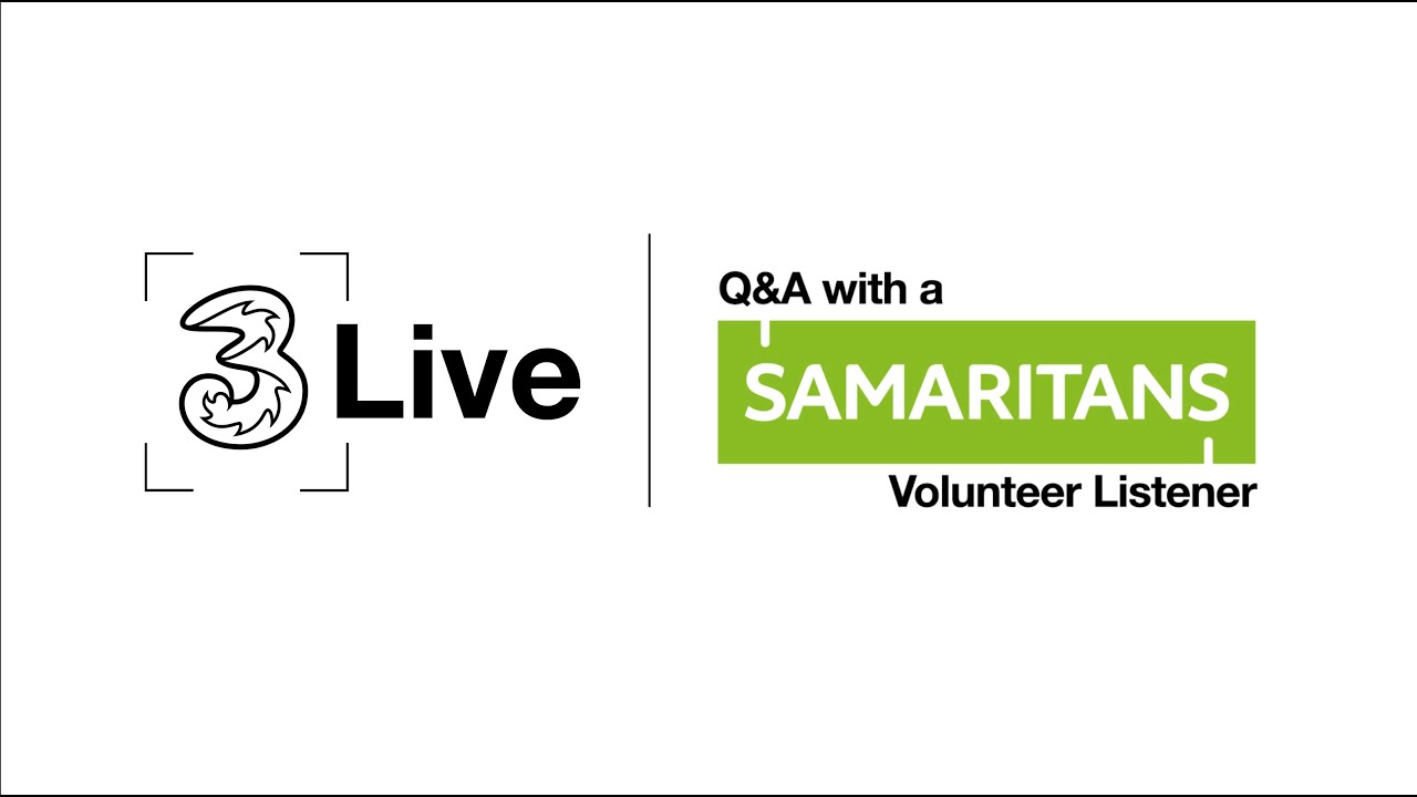 Three Live - Q&A with a Samaritans Volunteer Listener (The Worrier)