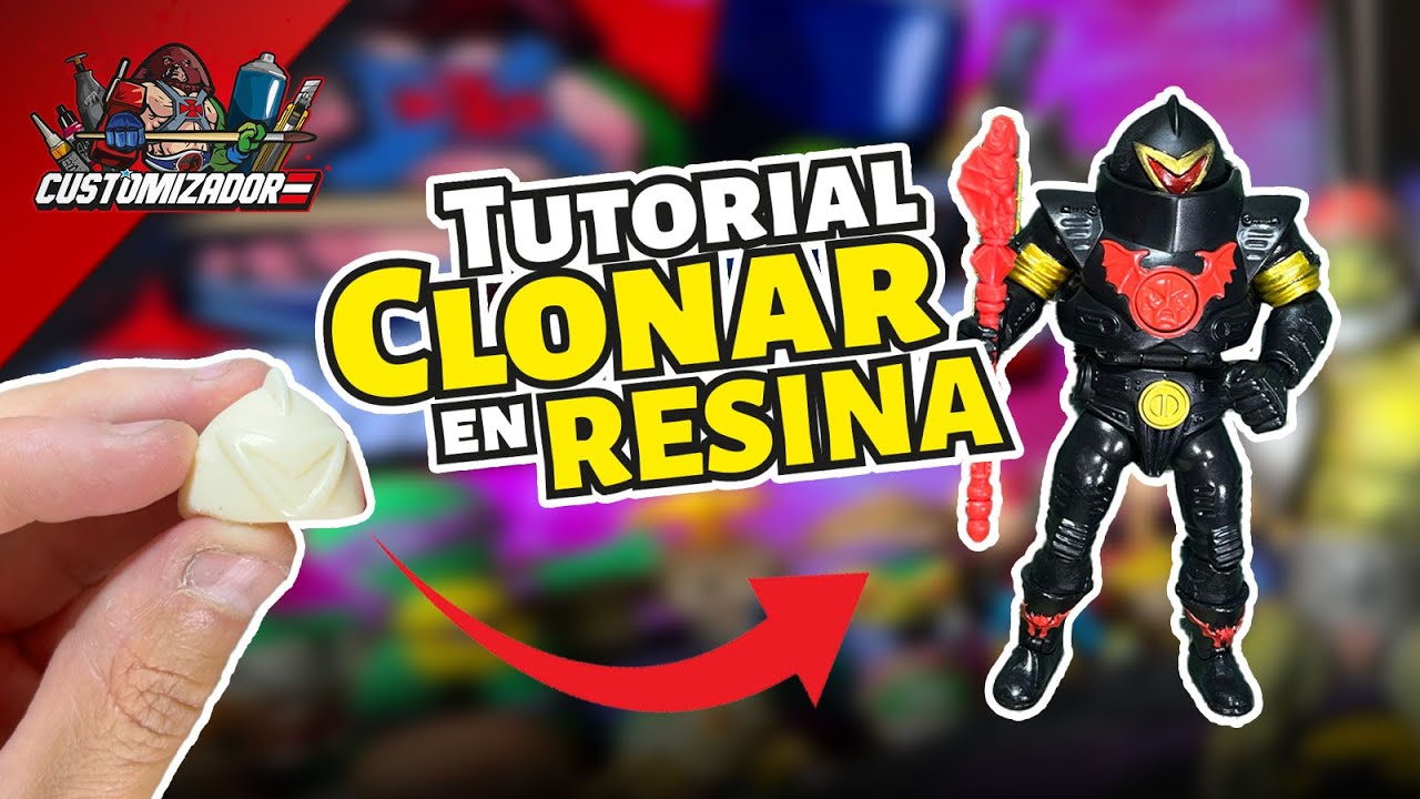 282 - Tutorial Clonar en Resina + Scouting Horde Trooper, diy, motu, origins