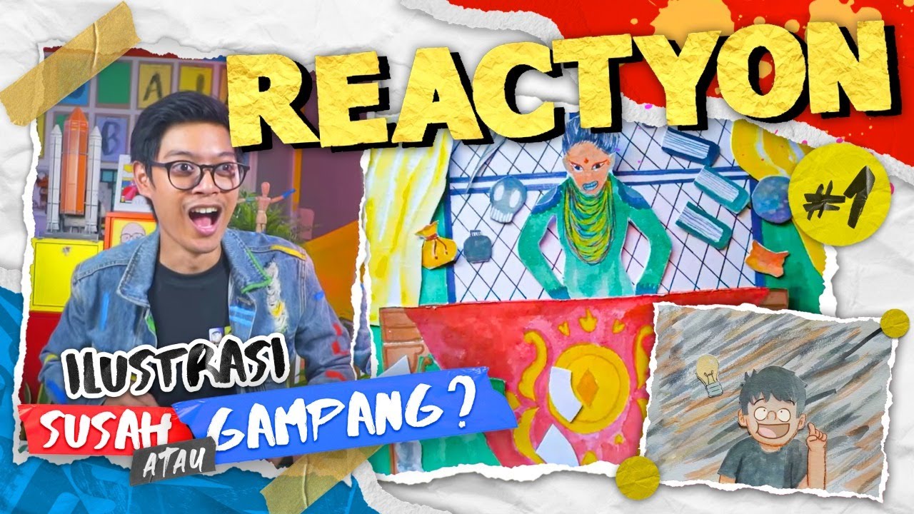 STOP MOTION ILUSTRASI // #ReactYon - eps.1