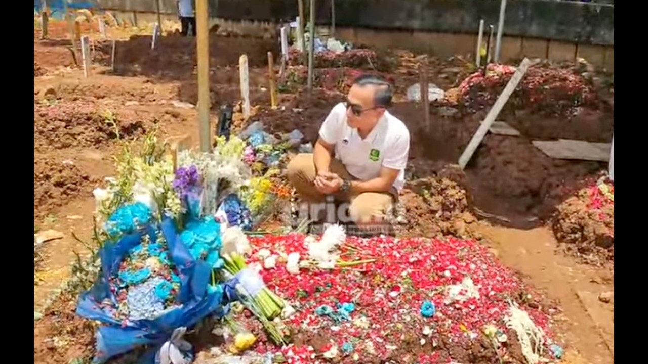 kondisi makam vidi Aldiano