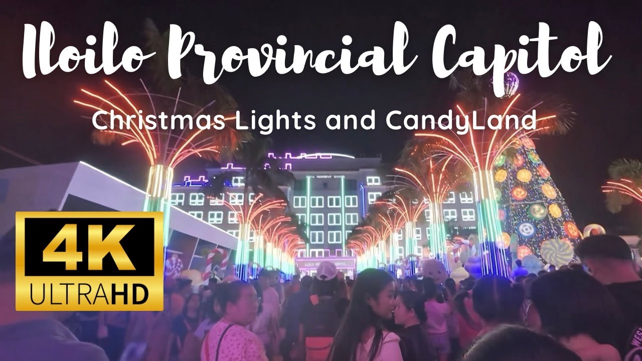 ILOILO PROVINCIAL CAPITOL  CandyLand Christmas 2025 🍭🍩🎄