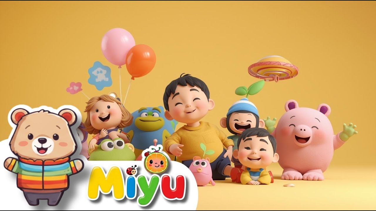 🌈🎶 MIYU - CANZONI PER BAMBINI: La Nostra Canzone degli Arti, Laviamoci le Mani e Tante Altre! 🐸🚜