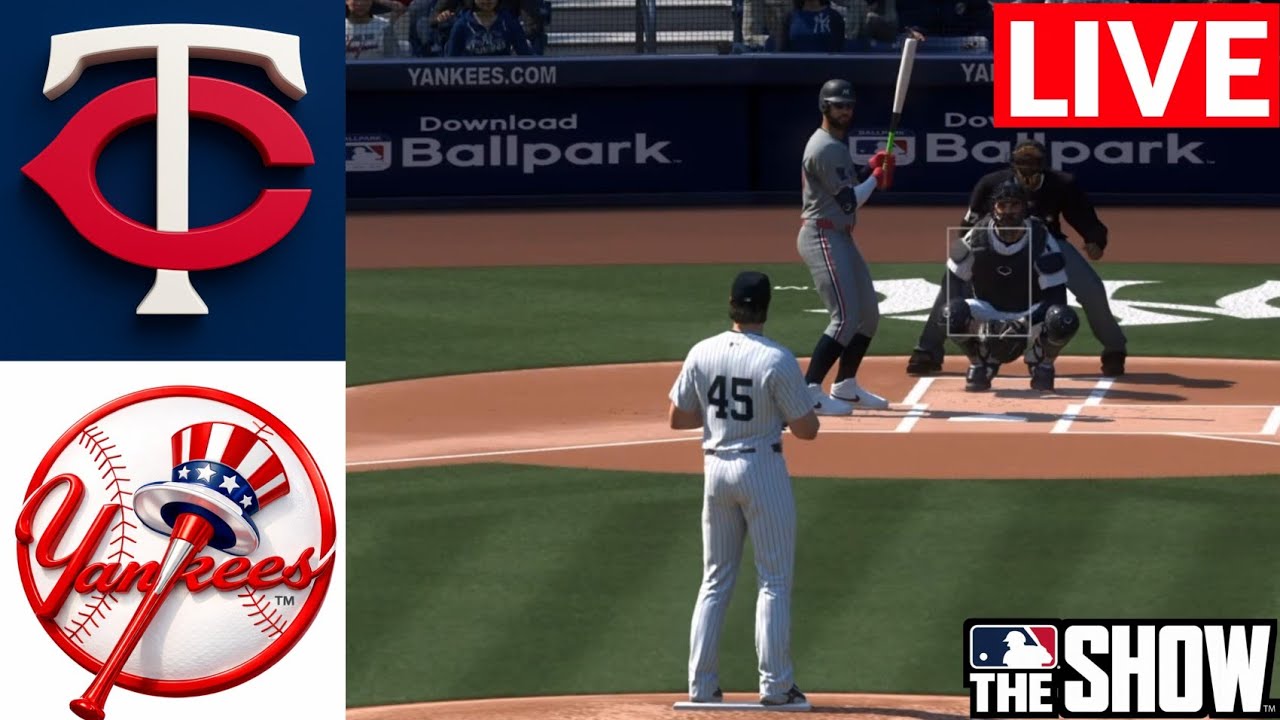 🔴 LIVE : Minnesota Twins vs New York Yankees | March 5th Spring Training | MLB THE SHOW 25