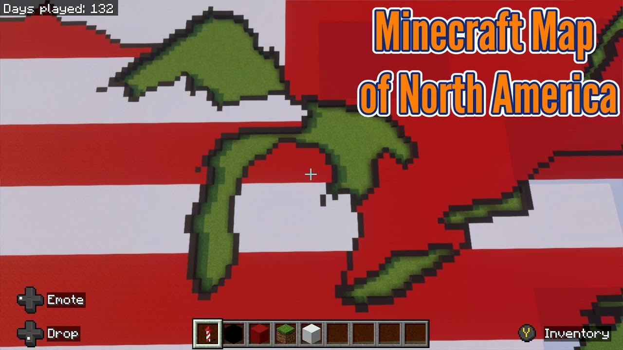 Exploring North America in Minecraft! - Fun Journey Across Countries