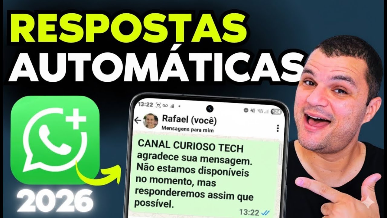 COMO PROGRAMAR MENSAGENS AUTOMÁTICAS NO WHATSAPP BUSINESS - ATUALIZADO 2026