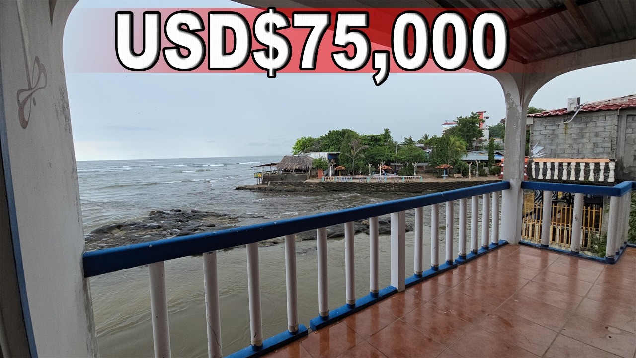 FINANCING AVAILABLE ✅ Beachfront House for USD$75,000. in Masachapa 🌊🏖️