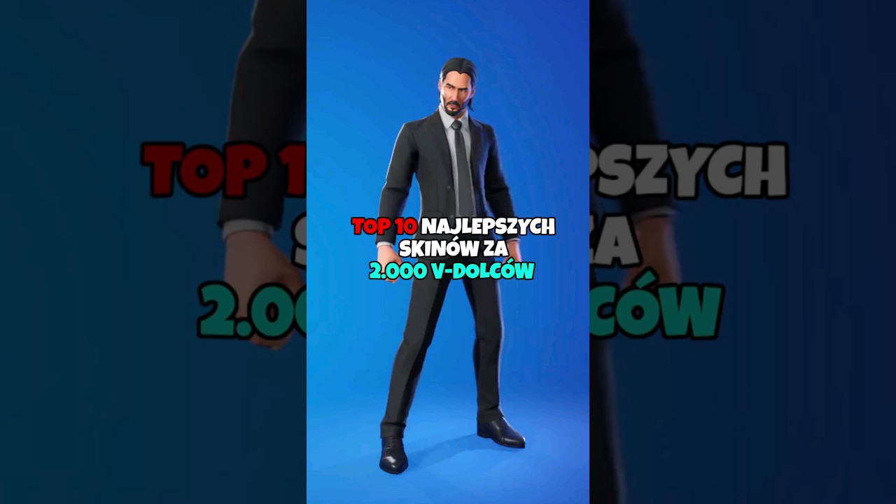 TOP 10 NAJLEPSZYCH SKIN&Oacute;W ZA 2.000 V-DOLC&Oacute;W! #fortnite