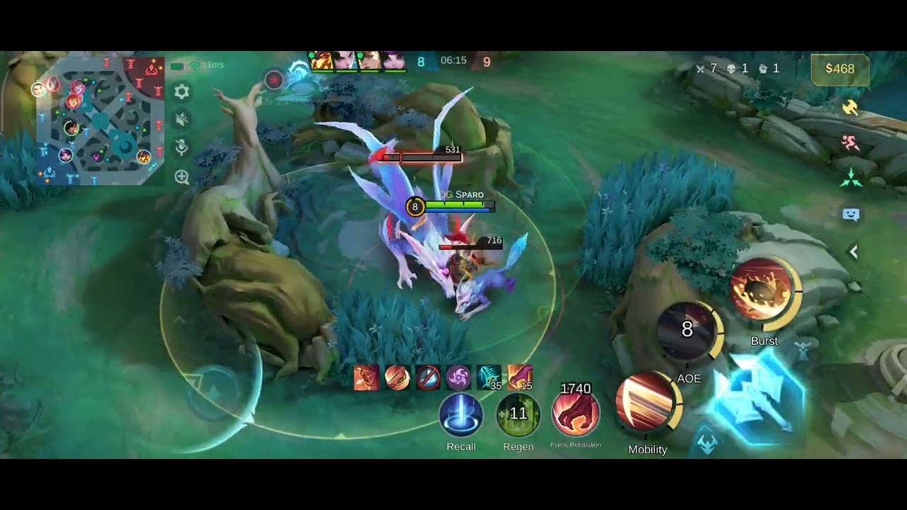 Yi sun-shin Vs alpha intense gameplay!🔥MLBB
