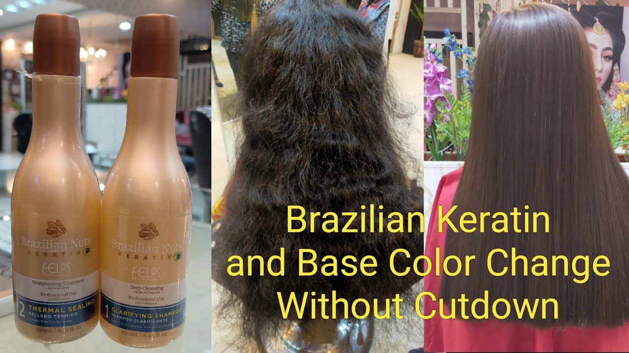 Brazilian Keratin Base Color Change - BY AISHABUTT
