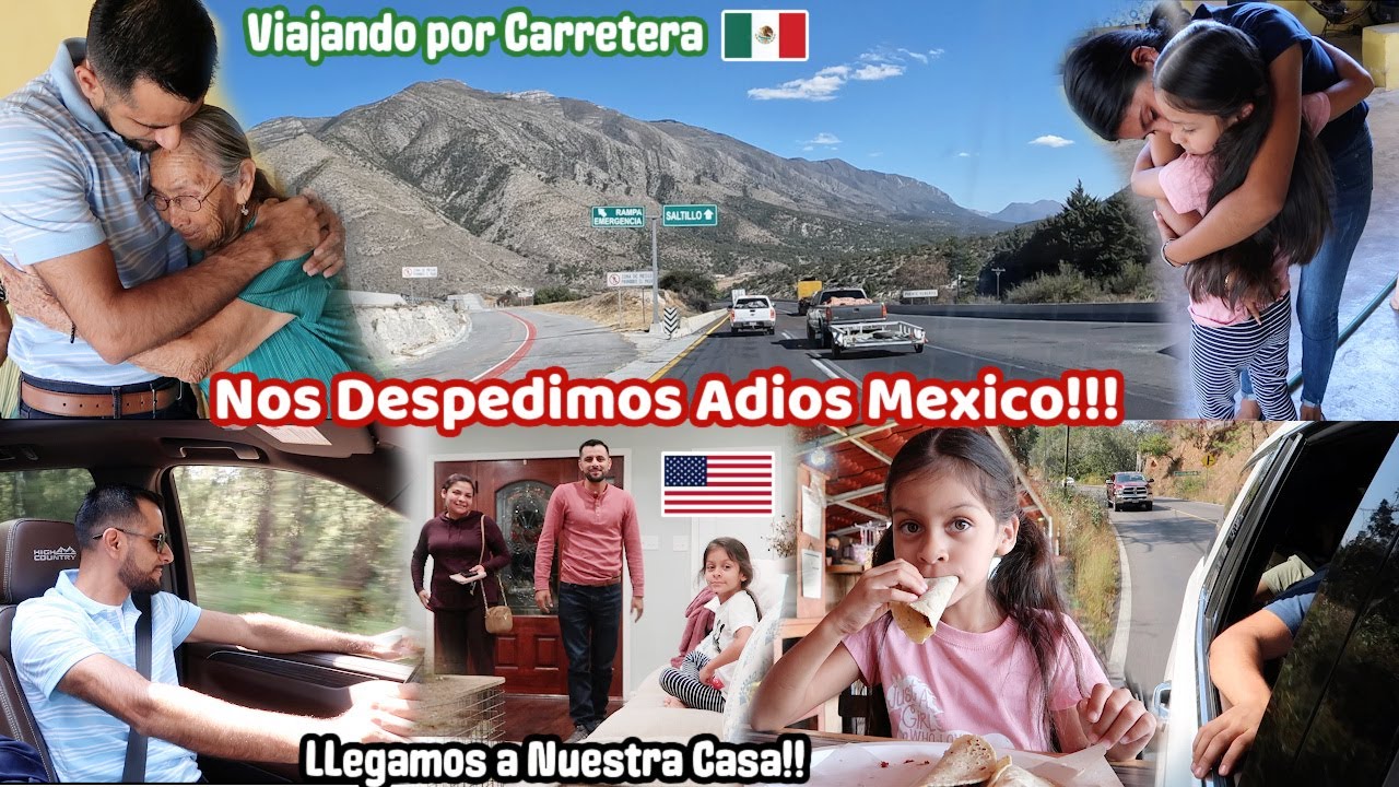 Nos Despedimos de la Familia😢Nos vamos del Rancho🇲🇽+Es Triste Decir Adios😔Llegamos a Casa‼️🇺🇸