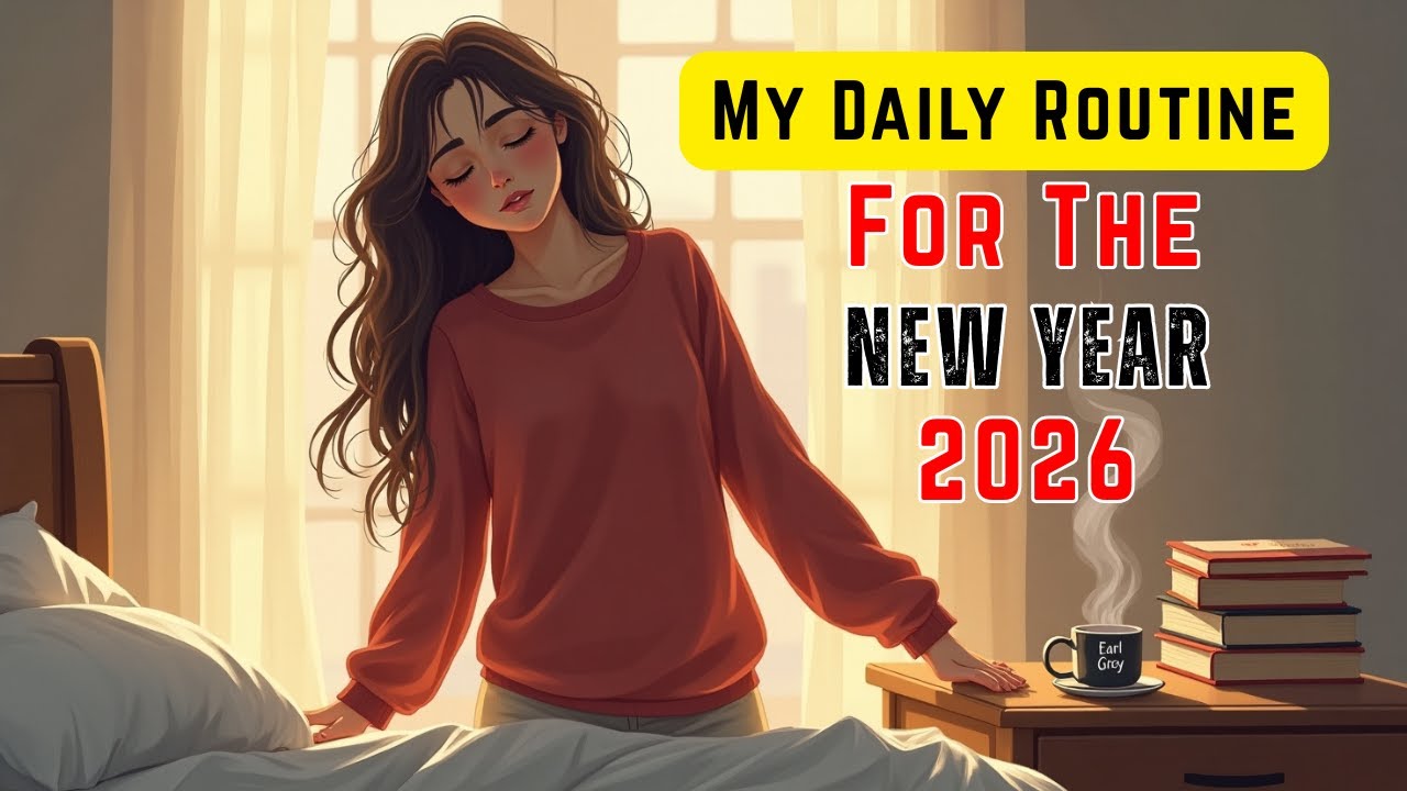 My Daily Routine for The New Year | Improve Your English | Graded Reader |Learn English with Podcast