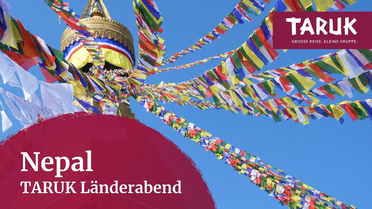 Nepal  Länderabend 2026 | Reisetipps, Routen & Highlights – TARUK