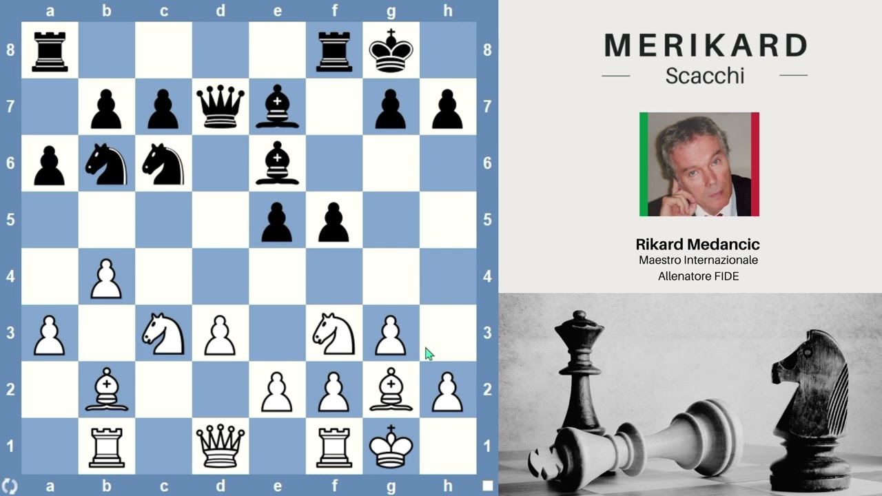 0008.  -  IMPARIAMO A GIOCARE   PARTITA  INGLESE con ANATOLY  KARPOV 1.