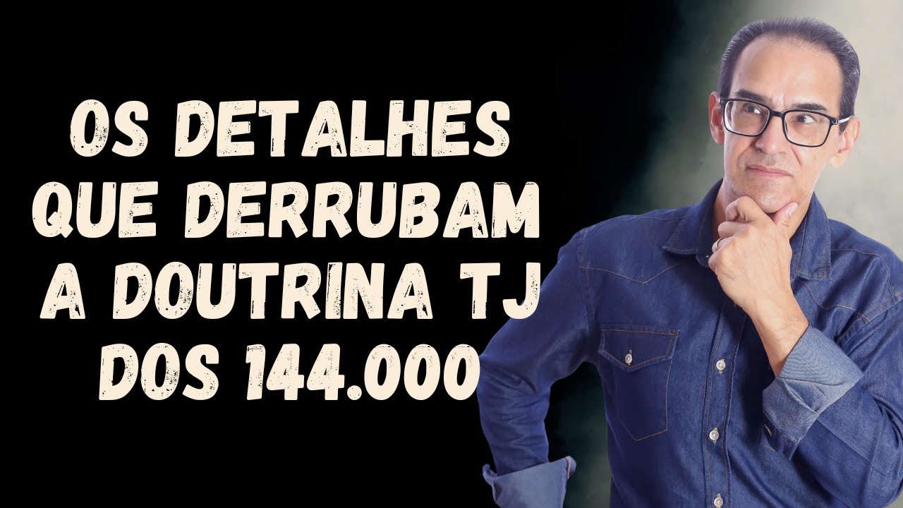 Os detalhes que derrubam a doutrina TJ dos 144.000  (Em Resposta)