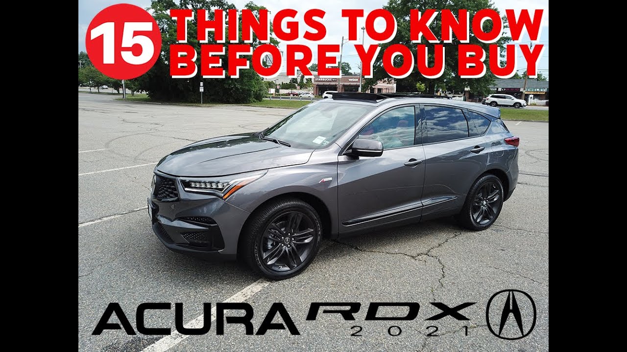 Acura RDX 2021 // A-Spec Edition SH-AWD Review // 15 Things To Know Before You Buy!!!