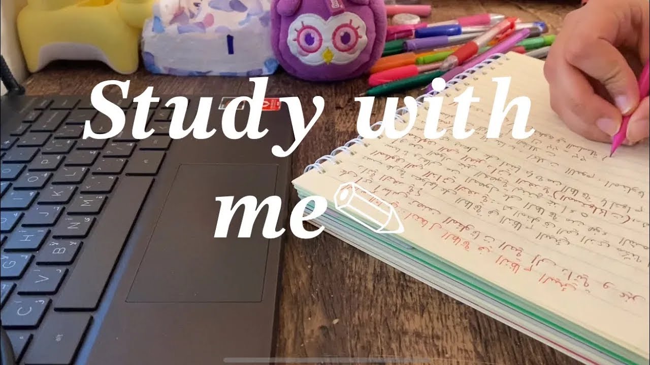 Study with me   no music, no talking #studywithme #study