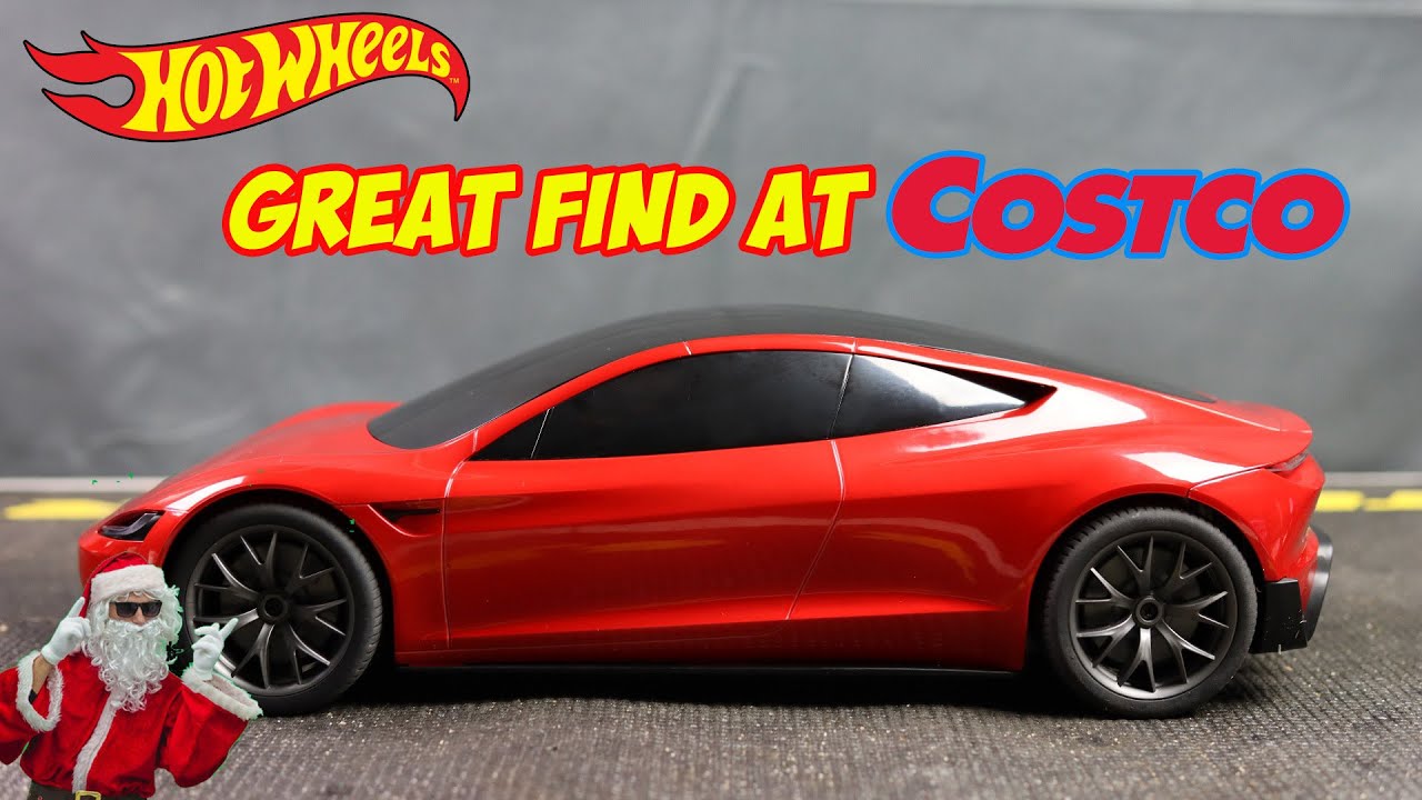 Праздничный шопинг — обзор Hot Wheels Tesla Roadster