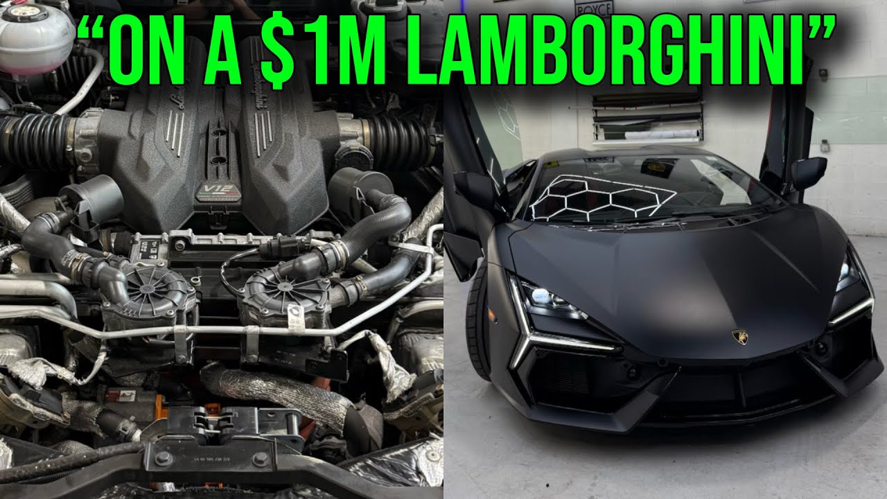 We Did THIS to a $1M Revuelto | Lamborghini Revuelto Panel Repair | Royal Gta Auto 