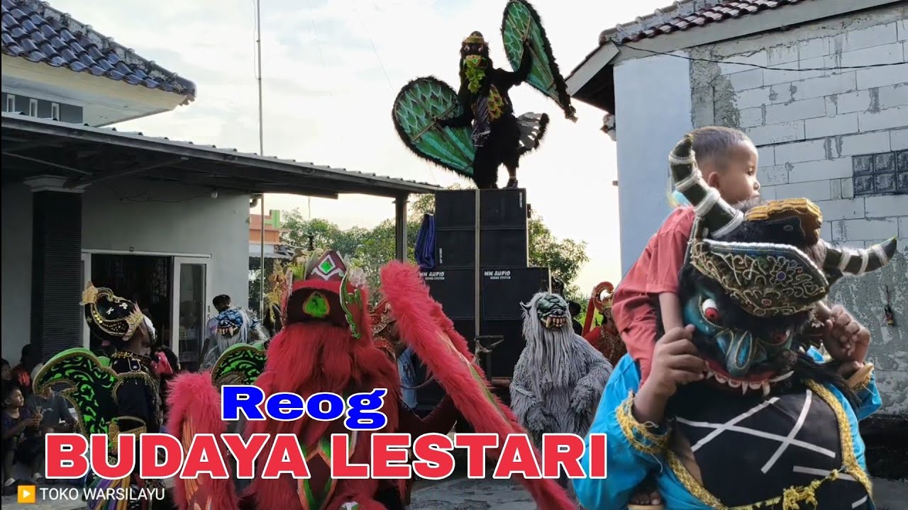 NGOBROG LEBARAN BARENG REOG BUDAYA LESTARI DI DESA SUKASARI BLOK GEBANG