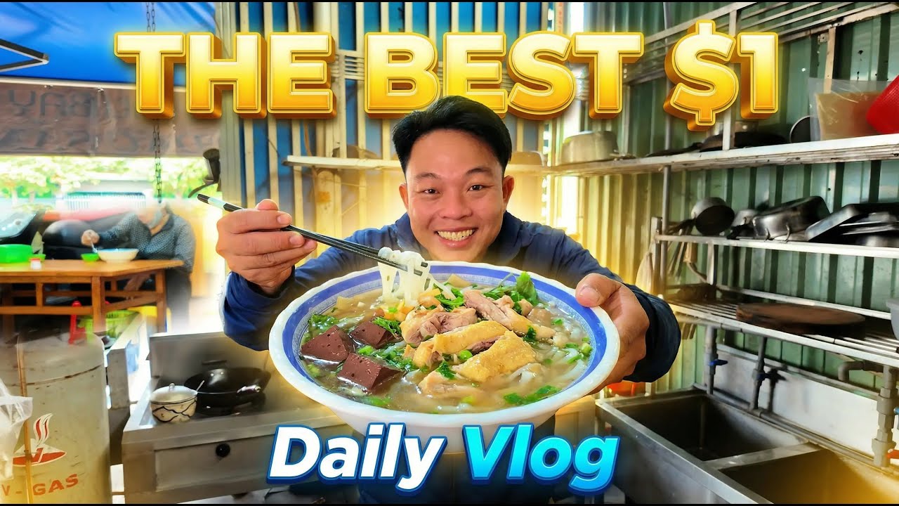 Thưởng Thức Súp Gà 30 Năm Tuổi & Đi Chợ Quê | 30-Year-Old Chicken Soup & Local Market Experience