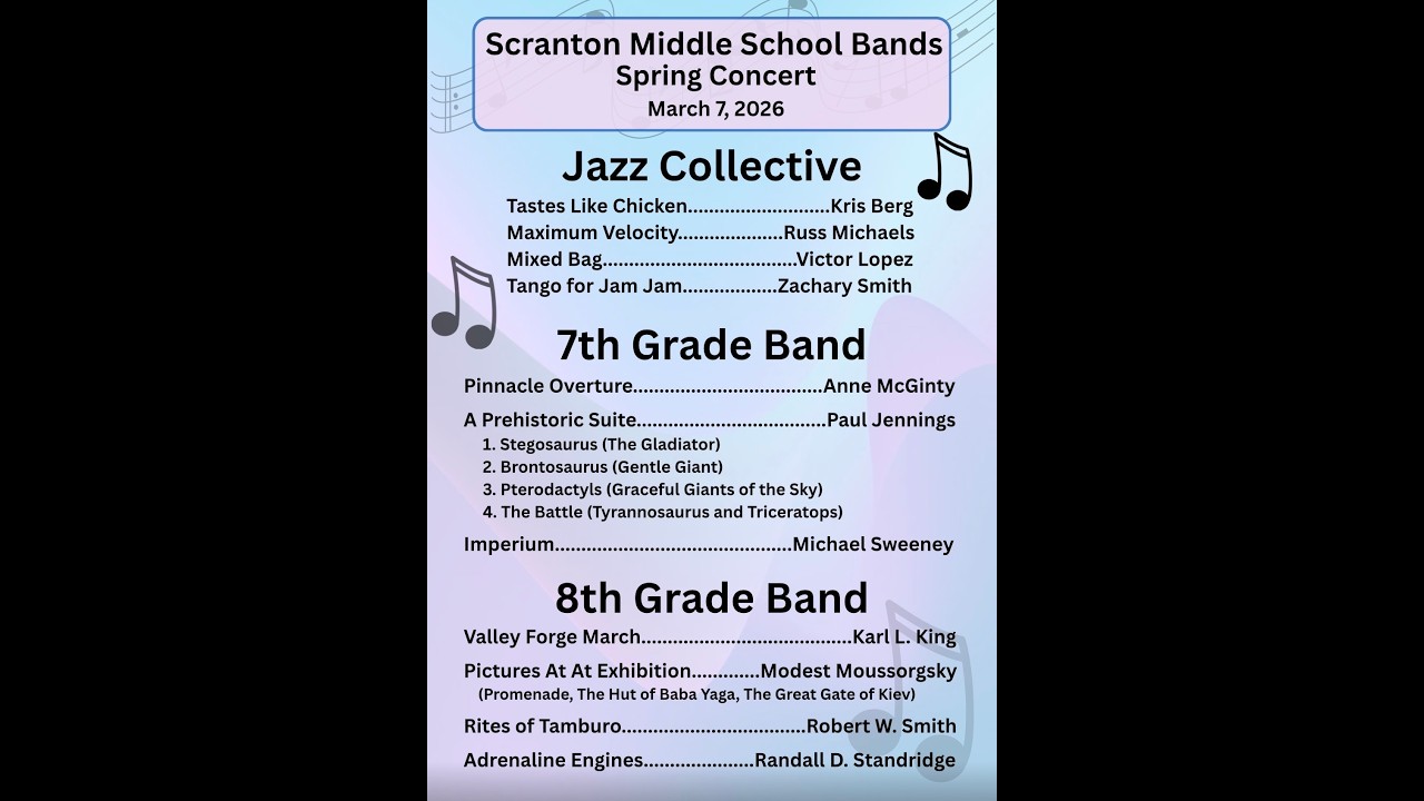 Scranton Bands - Spring Concert (2026)