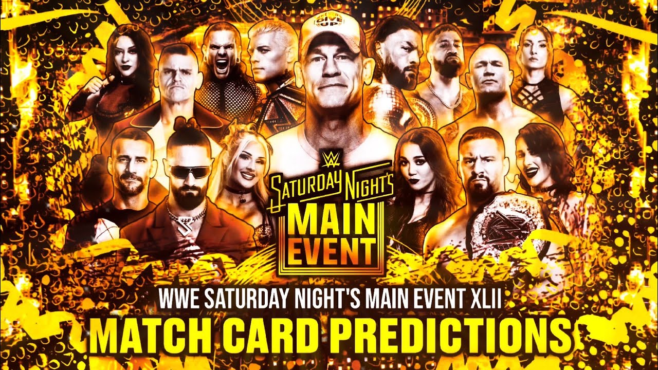 Прогнозы на матч XLII главного события субботнего вечера WWE